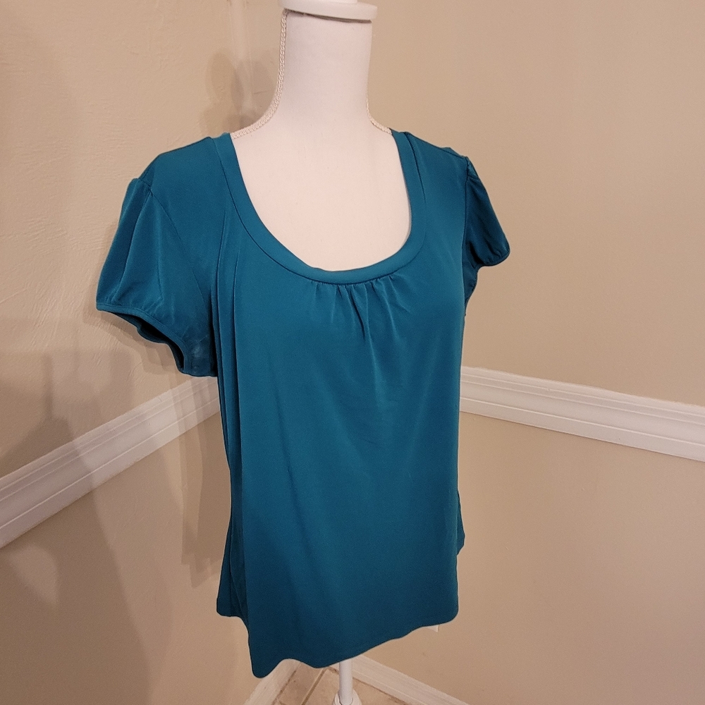 COPY - 🦋 TEAL Worthington blouse